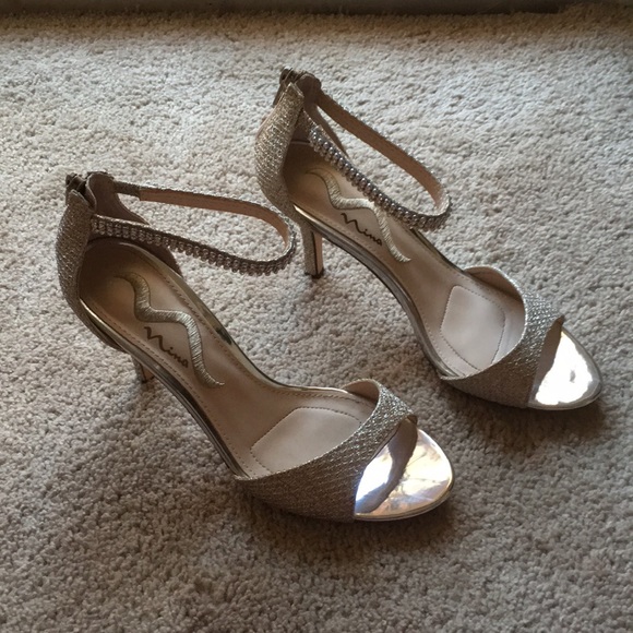 Nina Shoes - Nina Vierra gold heels